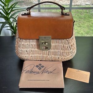 Patricia Nash Spring Wicker Purse #559